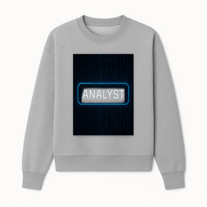 Digital Analyst Graphic Print - Tech Inspired Wall Art - Modern Cyber Theme Decor for Home or Office - Sweatshirt 1758004707169.jpg