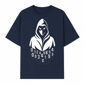 Hacker Hooded Mask Graphic Tee | Cybersecurity Theme | Tech Wear | Cool Gamer Shirt | Gift for Programmers & Tech Enthusiasts - T-shirt 1758004707519.jpg