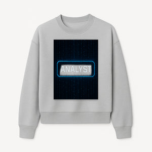 Digital Analyst Graphic Print - Tech Inspired Wall Art - Modern Cyber Theme Decor for Home or Office - Sweatshirt 1758004707818.jpg