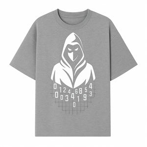 Hacker Hooded Mask Graphic Tee | Cybersecurity Theme | Tech Wear | Cool Gamer Shirt | Gift for Programmers & Tech Enthusiasts - T-shirt 1758004707834.jpg