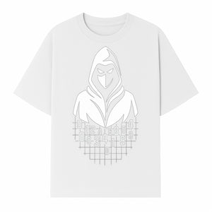 Hacker Hooded Mask Graphic Tee | Cybersecurity Theme | Tech Wear | Cool Gamer Shirt | Gift for Programmers & Tech Enthusiasts - T-shirt 1758004707967.jpg