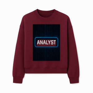 Digital Analyst Graphic Print - Tech Inspired Wall Art - Modern Cyber Theme Decor for Home or Office - Sweatshirt 1758004708288.jpg