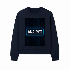 Digital Analyst Graphic Print - Tech Inspired Wall Art - Modern Cyber Theme Decor for Home or Office - Sweatshirt 1758004708427.jpg