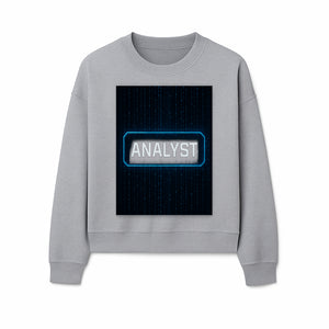 Digital Analyst Graphic Print - Tech Inspired Wall Art - Modern Cyber Theme Decor for Home or Office - Sweatshirt 1758004708785.jpg