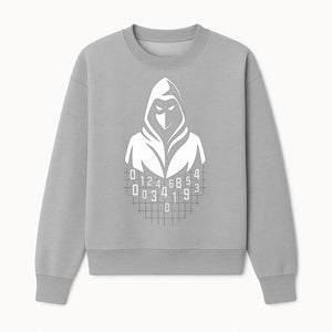 Hacker Hooded Mask Graphic Tee | Cybersecurity Theme | Tech Wear | Cool Gamer Shirt | Gift for Programmers & Tech Enthusiasts - Sweatshirt 1758004709459.jpg
