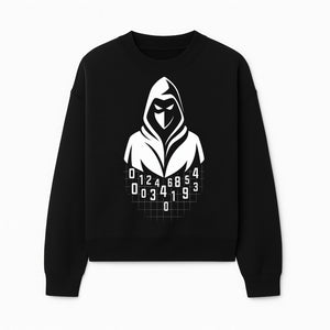Hacker Hooded Mask Graphic Tee | Cybersecurity Theme | Tech Wear | Cool Gamer Shirt | Gift for Programmers & Tech Enthusiasts - Sweatshirt 1758004709745.jpg