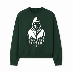 Hacker Hooded Mask Graphic Tee | Cybersecurity Theme | Tech Wear | Cool Gamer Shirt | Gift for Programmers & Tech Enthusiasts - Sweatshirt 1758004710085.jpg