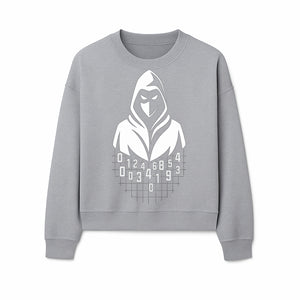 Hacker Hooded Mask Graphic Tee | Cybersecurity Theme | Tech Wear | Cool Gamer Shirt | Gift for Programmers & Tech Enthusiasts - Sweatshirt 1758004711162.jpg