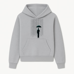 Digital Rain Umbrella Art Print - Retro Sci-Fi Illustrations for Home Decor, Wall Art, and Tech Enthusiasts - Hoodie 1758004711833.jpg
