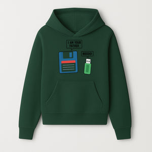 Funny Retro Dad Joke Tee - Floppy Disk USB I Am Your Father Graphic T-Shirt for Geeky Humor Lovers - Hoodie 1758004712786.jpg