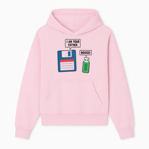 Funny Retro Dad Joke Tee - Floppy Disk USB I Am Your Father Graphic T-Shirt for Geeky Humor Lovers - Hoodie 1758004713218.jpg