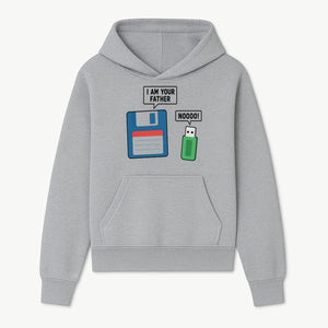 Funny Retro Dad Joke Tee - Floppy Disk USB I Am Your Father Graphic T-Shirt for Geeky Humor Lovers - Hoodie 1758004713894.jpg