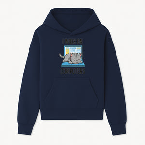 Funny Cat Working on Computers T-Shirt | Tech Humor Gift for Cat Lovers & Programmers - Hoodie 1758004714529.jpg