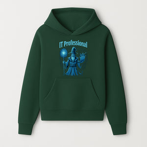 Wizard IT Professional Graphic Tee | Magical Tech T-Shirt for IT Specialists | Geeky Computer Sorcery Design - Hoodie 1758004715262.jpg