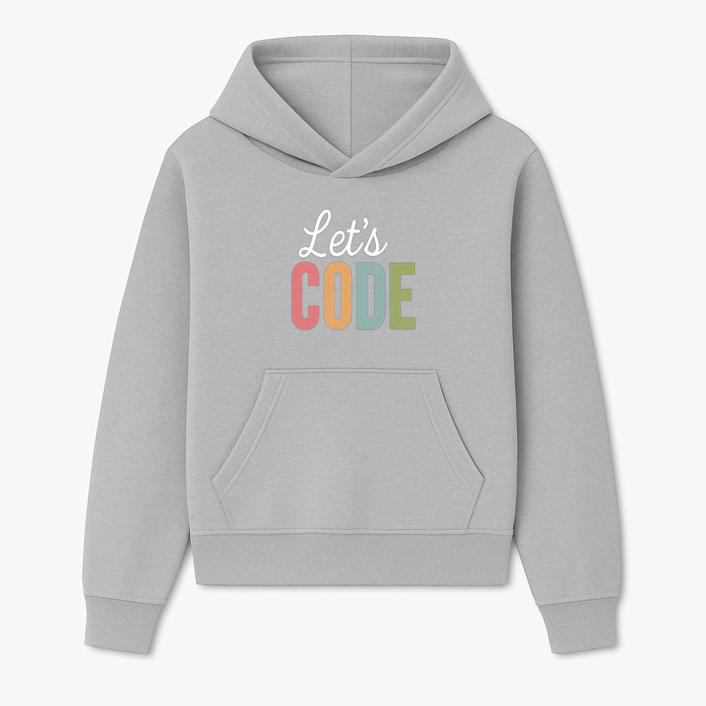 Let's Code Neon Sign - Retro Colorful Wall Art for Programmers, Tech Lovers, and Creative Spaces - Hoodie 1758004715375.jpg