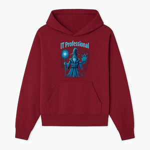 Wizard IT Professional Graphic Tee | Magical Tech T-Shirt for IT Specialists | Geeky Computer Sorcery Design - Hoodie 1758004715988.jpg