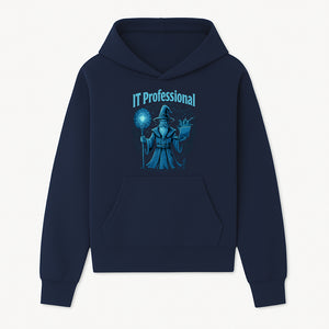 Wizard IT Professional Graphic Tee | Magical Tech T-Shirt for IT Specialists | Geeky Computer Sorcery Design - Hoodie 1758004716163.jpg