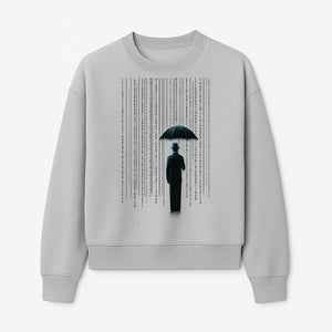 Digital Rain Umbrella Art Print - Retro Sci-Fi Illustrations for Home Decor, Wall Art, and Tech Enthusiasts - Sweatshirt 1758004718795.jpg