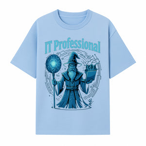 Wizard IT Professional Graphic Tee | Magical Tech T-Shirt for IT Specialists | Geeky Computer Sorcery Design - T-shirt 1758004718958.jpg