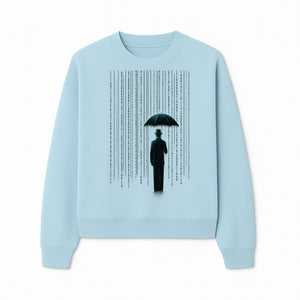 Digital Rain Umbrella Art Print - Retro Sci-Fi Illustrations for Home Decor, Wall Art, and Tech Enthusiasts - Sweatshirt 1758004719000.jpg