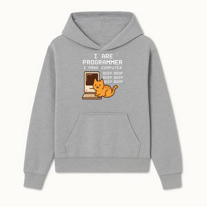 Funny Programmer Cat Design T-Shirt - I Make Computer Beep Boop - Geeky Gift for Tech Lovers and Cat Owners - Hoodie 1758004719013.jpg