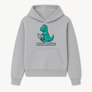 Programmersaurus T-Rex Dinosaur Laptop Sticker | Cute Tech Humor Gift for Programmers, Coders, and Developers - Hoodie 1758004719075.jpg