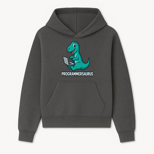 Programmersaurus T-Rex Dinosaur Laptop Sticker | Cute Tech Humor Gift for Programmers, Coders, and Developers - Hoodie 1758004719407.jpg
