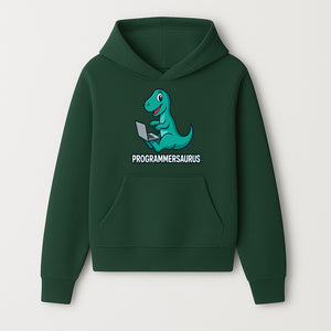 Programmersaurus T-Rex Dinosaur Laptop Sticker | Cute Tech Humor Gift for Programmers, Coders, and Developers - Hoodie 1758004719603.jpg