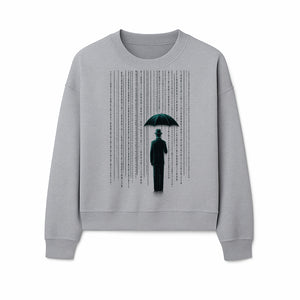 Digital Rain Umbrella Art Print - Retro Sci-Fi Illustrations for Home Decor, Wall Art, and Tech Enthusiasts - Sweatshirt 1758004719874.jpg