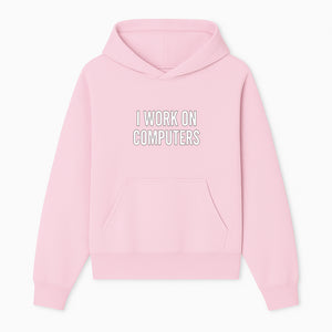 I Work On Computers T-Shirt | Funny Tech Worker Gift | Computer Programmer Tee | Geek Humor Apparel - Hoodie 1758004720009.jpg