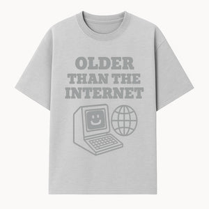 Older Than the Internet Retro Computer Graphic T-Shirt - Vintage Tech Humor Gift - T-shirt 1758004720253.jpg