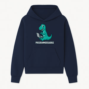 Programmersaurus T-Rex Dinosaur Laptop Sticker | Cute Tech Humor Gift for Programmers, Coders, and Developers - Hoodie 1758004720429.jpg