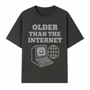 Older Than the Internet Retro Computer Graphic T-Shirt - Vintage Tech Humor Gift - T-shirt 1758004720560.jpg