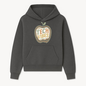 Tech Vibes Apple Graphic Tee | Retro Tech-Inspired Design | Trendy Apparel for Tech Lovers | Unique Gift Idea - Hoodie 1758004720751.jpg