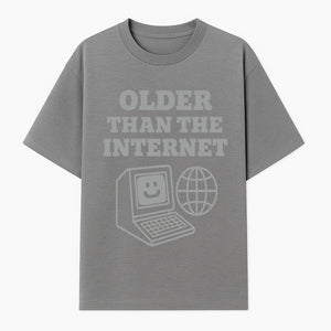Older Than the Internet Retro Computer Graphic T-Shirt - Vintage Tech Humor Gift - T-shirt 1758004720819.jpg