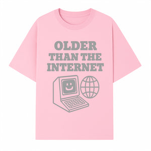 Older Than the Internet Retro Computer Graphic T-Shirt - Vintage Tech Humor Gift - T-shirt 1758004721213.jpg