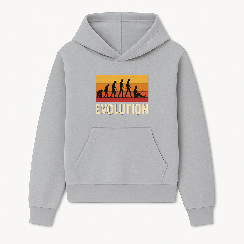 Evolution of Man Graphic Tee - Funny Retro Design, Evolution to Technology, Science T-Shirt, Unique Gift for Nerds - Hoodie 1758004721346.jpg