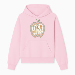 Tech Vibes Apple Graphic Tee | Retro Tech-Inspired Design | Trendy Apparel for Tech Lovers | Unique Gift Idea - Hoodie 1758004721407.jpg