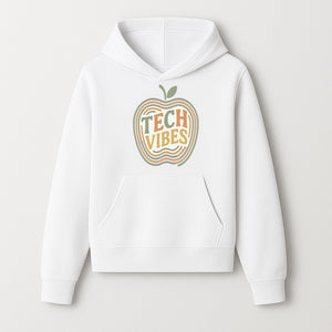Tech Vibes Apple Graphic Tee | Retro Tech-Inspired Design | Trendy Apparel for Tech Lovers | Unique Gift Idea - Hoodie 1758004722170.jpg