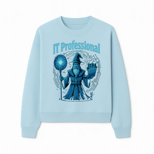 Wizard IT Professional Graphic Tee | Magical Tech T-Shirt for IT Specialists | Geeky Computer Sorcery Design - Sweatshirt 1758004722288.jpg
