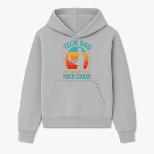 Tech Dad T-Shirt - Like a Regular Dad but Much Cooler, Fun Graphic Tee for Fathers, Ideal Gift for Tech-Savvy Dads - Hoodie 1758004722630.jpg