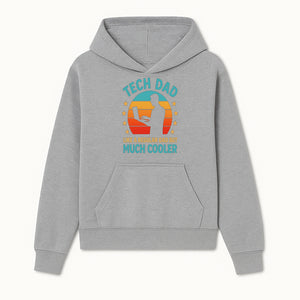 Tech Dad T-Shirt - Like a Regular Dad but Much Cooler, Fun Graphic Tee for Fathers, Ideal Gift for Tech-Savvy Dads - Hoodie 1758004723292.jpg