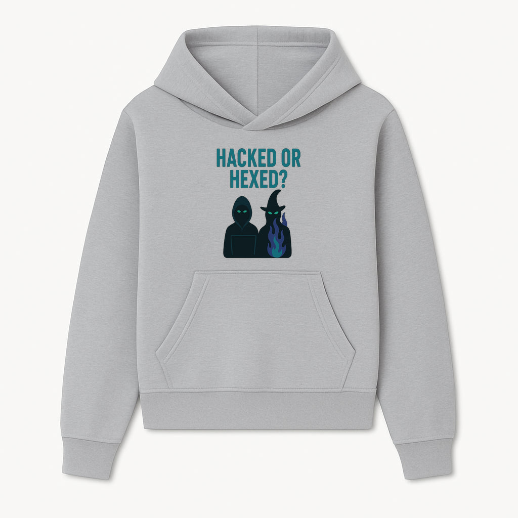 Hacked or Hexed? Mystery Tech and Magic T-Shirt for Gamers and Witches - Hoodie 1758004723333.jpg