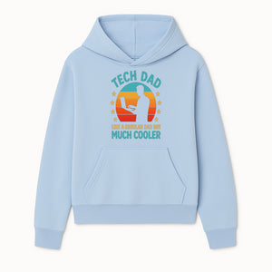 Tech Dad T-Shirt - Like a Regular Dad but Much Cooler, Fun Graphic Tee for Fathers, Ideal Gift for Tech-Savvy Dads - Hoodie 1758004723447.jpg