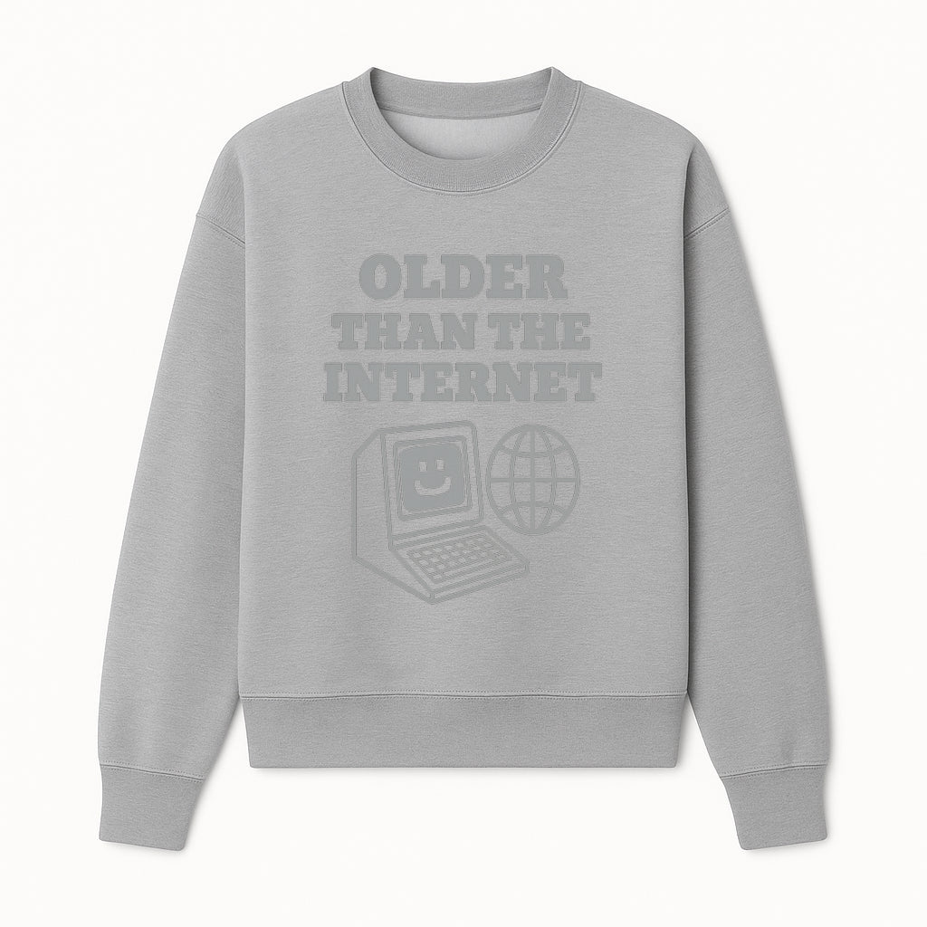 Older Than the Internet Retro Computer Graphic T-Shirt - Vintage Tech Humor Gift - Sweatshirt 1758004723461.jpg