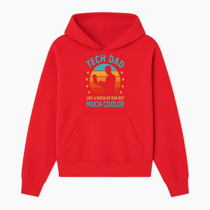 Tech Dad T-Shirt - Like a Regular Dad but Much Cooler, Fun Graphic Tee for Fathers, Ideal Gift for Tech-Savvy Dads - Hoodie 1758004724136.jpg