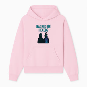 Hacked or Hexed? Mystery Tech and Magic T-Shirt for Gamers and Witches - Hoodie 1758004724274.jpg