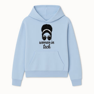 Women in Tech Graphic Tee - Empowering T-Shirt for Girls in Technology, Feminist Apparel, Black Girl Magic Fashion - Hoodie 1758004724465.jpg