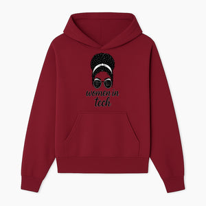 Women in Tech Graphic Tee - Empowering T-Shirt for Girls in Technology, Feminist Apparel, Black Girl Magic Fashion - Hoodie 1758004724916.jpg