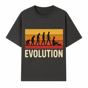 Evolution of Man Graphic Tee - Funny Retro Design, Evolution to Technology, Science T-Shirt, Unique Gift for Nerds - T-shirt 1758004725071.jpg